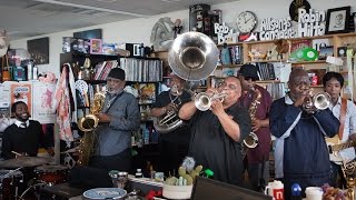 Dirty Dozen Brass Band NPR Music Tiny Desk Concert [upl. by Rebmetpes1]