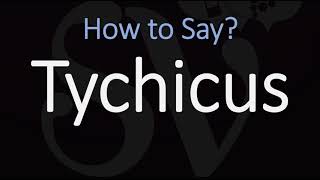 How to Pronounce Tychicus CORRECTLY [upl. by Enimsay]