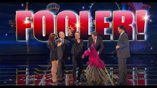 Penn amp Teller FOOLED by AWESOME SKATEBOARD TRICK Illusionist Leon Etienne Magic Rocks [upl. by Sukcirdor]