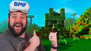 FINALLY Minecraft VR On The Oculus Quest 2Sort Of  Minecraft VR Clone [upl. by Memory]