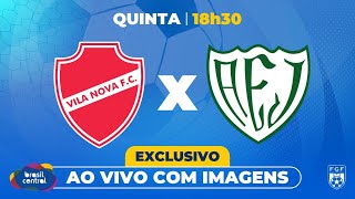 VILA NOVA X JATAIENSE  AO VIVO COM IMAGENS  GOIANÃO 2025 NA TBC  06032025 [upl. by Zabrine953]