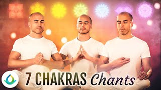 All 7 Chakras Healing Chants Chakra Seed Mantra Meditation ❂ [upl. by Chuah]