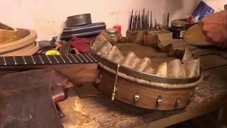 Mounting a Skin Banjo Head [upl. by Tibbetts]