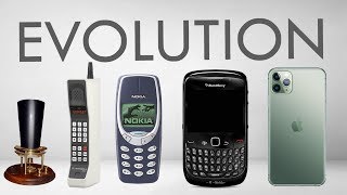 Evolution of Phones  1876  2020 [upl. by Meehahs]