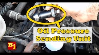 How To Change an Oil Pressure Sensor [upl. by Pardo84]