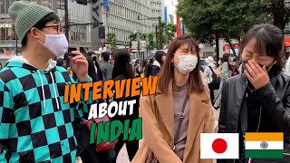 What do Japanese people know about India【Street Interviews in Shibuya and Akihabara】 [upl. by Petromilli]