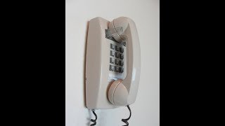 How To Install and Cable A Wall Mount Telephone [upl. by Fabrianna]