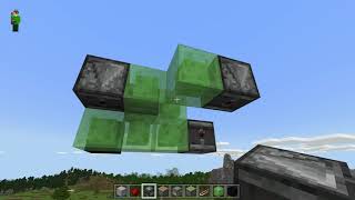 2 Way TNT Flying Machine Tutorial Minecraft Bedrock Edition [upl. by Waylin]