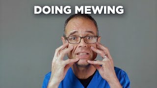 Doing Mewing [upl. by Anoerb]