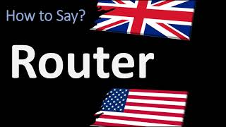 How to Pronounce Router CORRECTLY [upl. by Katherin848]