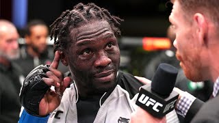 Jared Cannonier Octagon Interview  UFC Vegas 75 [upl. by Nomaid]