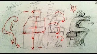 How to Draw Tips  The 5 STAGES of a Drawing [upl. by Aicirt738]