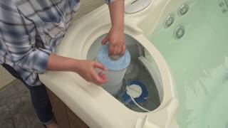 How to Clean Your Hot Spring® Hot Tub Filter [upl. by Mehs]