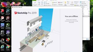 Tutorial Installasi Sketch Up Pro 2019 Full [upl. by Frierson]