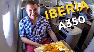 Flying IBERIA A350 Business Class my review [upl. by Reube]