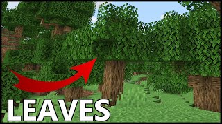 How To Get LEAVES In Minecraft [upl. by Nanine]