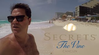 Secret The Vine Cancun Honest Resort ReviewWatch this before you book your trip [upl. by Manas]