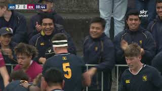 Secondary Schools Rugby Auckland Grammar v Kings College Full Game 2021 [upl. by Lenaj999]