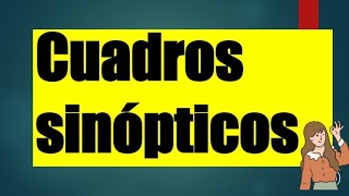 CUADRO SINOPTICO  5 DE PRIMARIA  ESPAÑOL [upl. by Resaec]