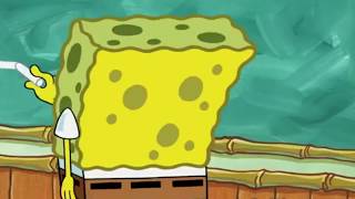 spongebob writing on a chalkboard [upl. by Atteynek]