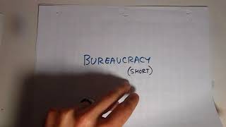 bureaucracy short [upl. by Crocker287]