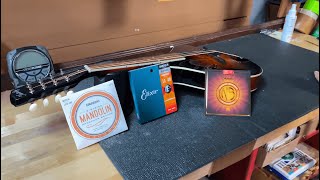 How to Change Mandolin Strings amp More [upl. by Estel276]