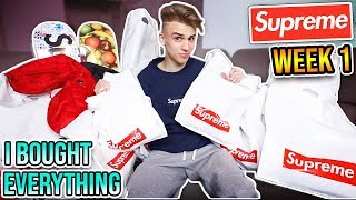 USING SUPREME ITEMS IN REAL LIFE I Bought Everything Ep 01 [upl. by Kaltman]