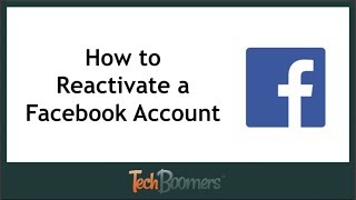 How to Reactivate Facebook Account [upl. by Eisele130]