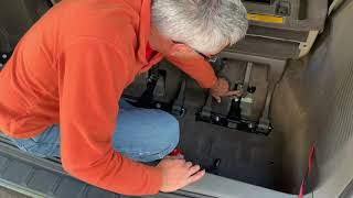 Toyota Sienna 3rd Row Seat Removal  How To [upl. by Ardelle7]