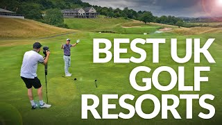 BEST UK GOLF HOLIDAYS  Top 5 Golf Resorts with Mark Crossfield amp Coach Lockey [upl. by Apollo]