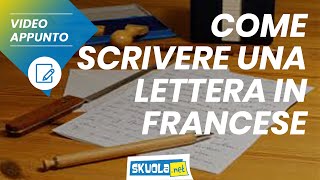 Come scrivere una lettera in francese [upl. by Nadaba]