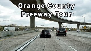 The 57 Freeway  Orange County Freeway Tour  20180402 [upl. by Jakob]