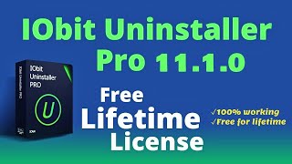 IObit Uninstaller Pro 11 License Key  NO CRACK Latest 2022 [upl. by Enelyaj860]