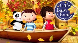 Row Your Boat  Nursery Rhymes for Babies by LittleBabyBum  ABCs and 123s [upl. by Kobe645]