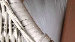 HOW TO  Rewrap a Wicker Leg [upl. by Oniratac]