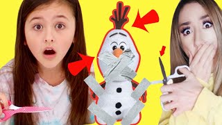 SCHNEIDE um 3 UHR NACHTS niemals OLAF aus FROZEN 2 auf 😉 AVA TESTED REBEKAH WING VIDEO 🙃 Alles Ava [upl. by Ellary]