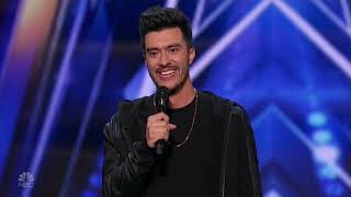 Americas Got Talent 2020 Vincent Marcus Full Performance And Judges Comments S15E01 [upl. by Ceil]