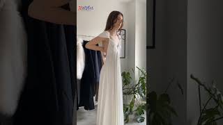 How to Wear a White Infinity Dress TutorialsInfinityDresscom [upl. by Ledairam]