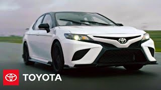 Camry TRD Performance Highlights with TRD Engineers  Toyota [upl. by Alejo104]