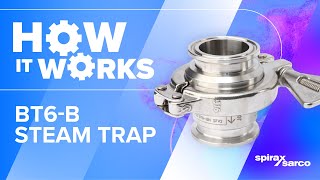 Spirax Sarco  BT6B Steam Trap  How It Works [upl. by Tyne]