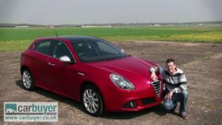 Alfa Romeo Giulietta hatchback review  CarBuyer [upl. by Ennovehc418]