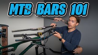 Mountain Bike Handlebars Buyers Guide Carbon vs Alloy Width Rise amp Sweep [upl. by Atnamas]