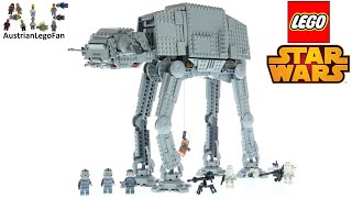 LEGO Star Wars 75288 ATAT  Lego Speed Build Review [upl. by Aicenert751]