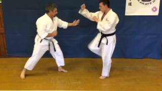 Goju Ryu Karate  Ippon Kumite Takedowns [upl. by Ettenaj]