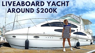 229000 2005 CRUISERS 405 Express Motoryacht Liveaboard amp Starter Yacht Tour [upl. by Dyana]