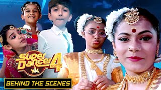 Super Dancer Chapter 4  Behind The Scenes  Pratiti amp Swetha  Mohiniyattam  Ft Florina amp Arshiya [upl. by Peg]