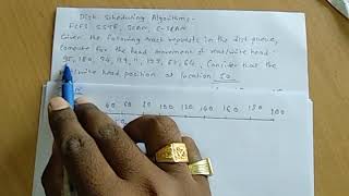 Disk Scheduling Algorithms FCFS SSTF SCAN amp CSCAN [upl. by Arek]