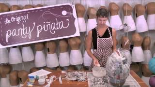 DIY Piñata How to make a piñata big and strong enough for grownups [upl. by Market]