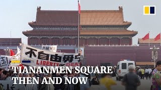 Beijings Tiananmen Square then and now [upl. by Luana]