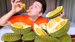 Durian • The Smelliest Fruit In The World Challenge • MUKBANG [upl. by Janaye]